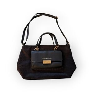 Black Purse. Says Tommy Hilfiger